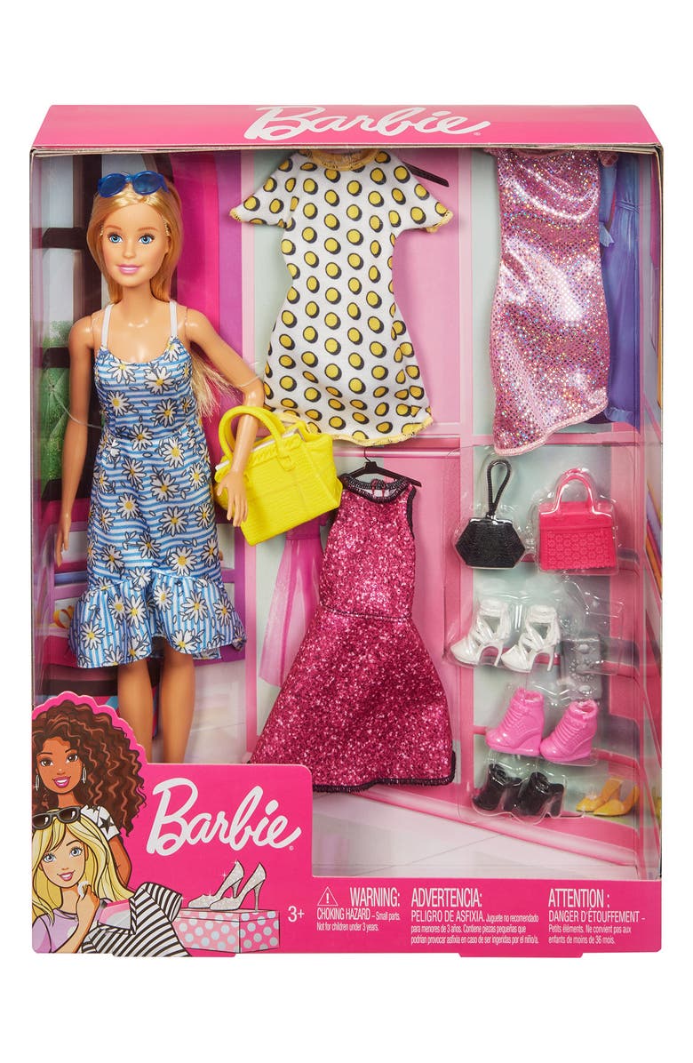Mattel Barbie<sup>®</sup> Doll with Fashions and Accessories, Alternate, color, 