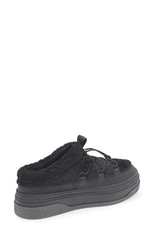 Pajar Jules Waterproof Platform Sneaker Mule In Black