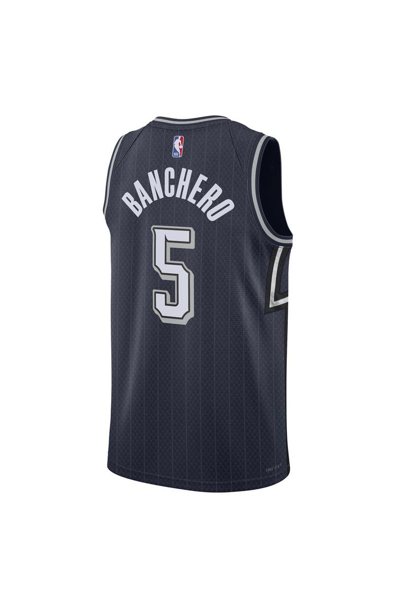 Nike Unisex Nike Paolo Banchero Navy Orlando Magic 2023/24 Swingman Jersey - City Edition, Alternate, color, 