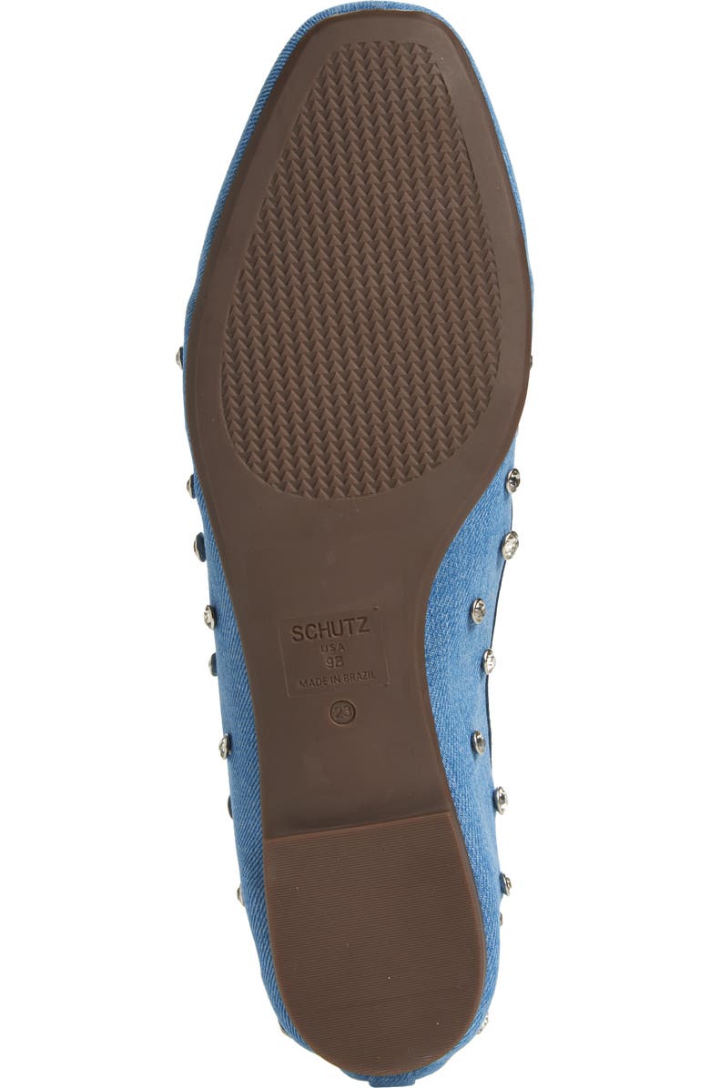 Schutz Arissa Shine Ballerina Flat, Alternate, color,