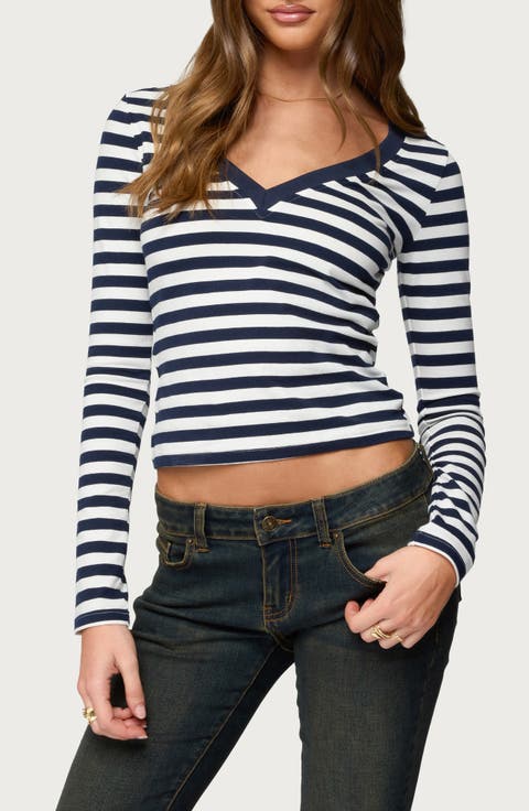 Solly Stripe Long Sleeve Shirt
