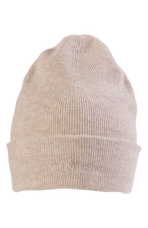 Wool & Cashmere Cuffed Beanie