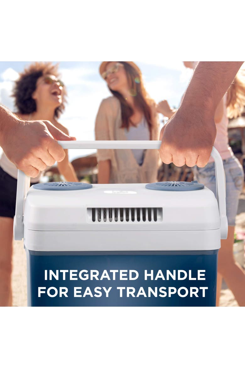 25L Electric Cooler/Warmer, Alternate, color, Blue