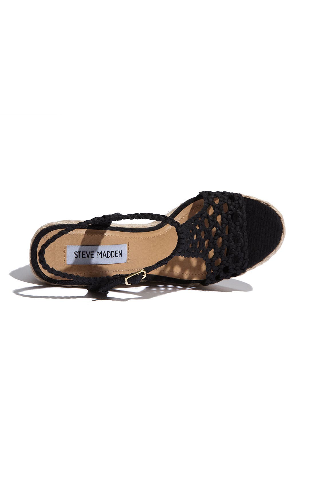 Steve Madden 'Manngo' Woven Sandal, Alternate, color, 