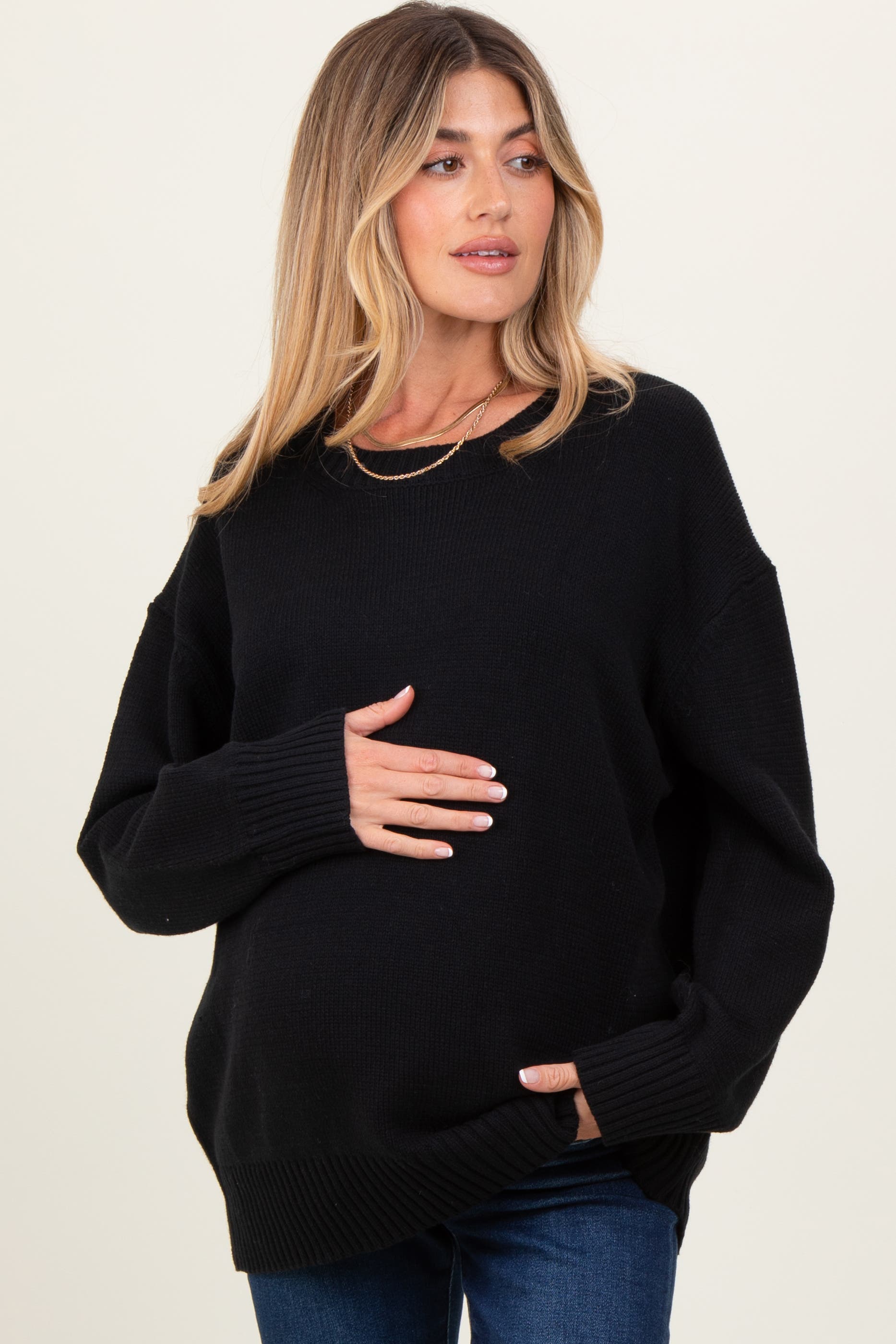 Soft Knit Basic Sweater - image 2