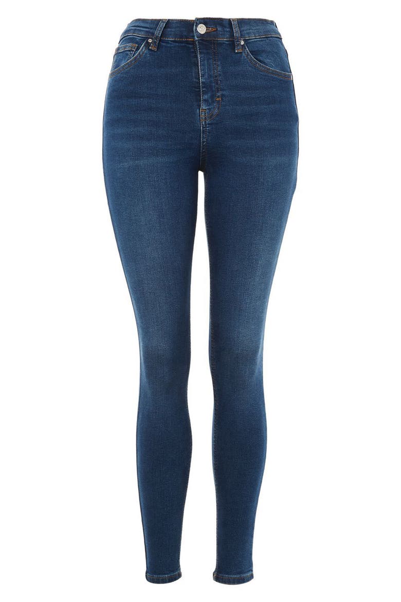 Jamie High Rise Ankle Skinny Jeans, Alternate, color, INDIGO