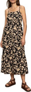 Sanctuary Tiered Picot Maxi Dress