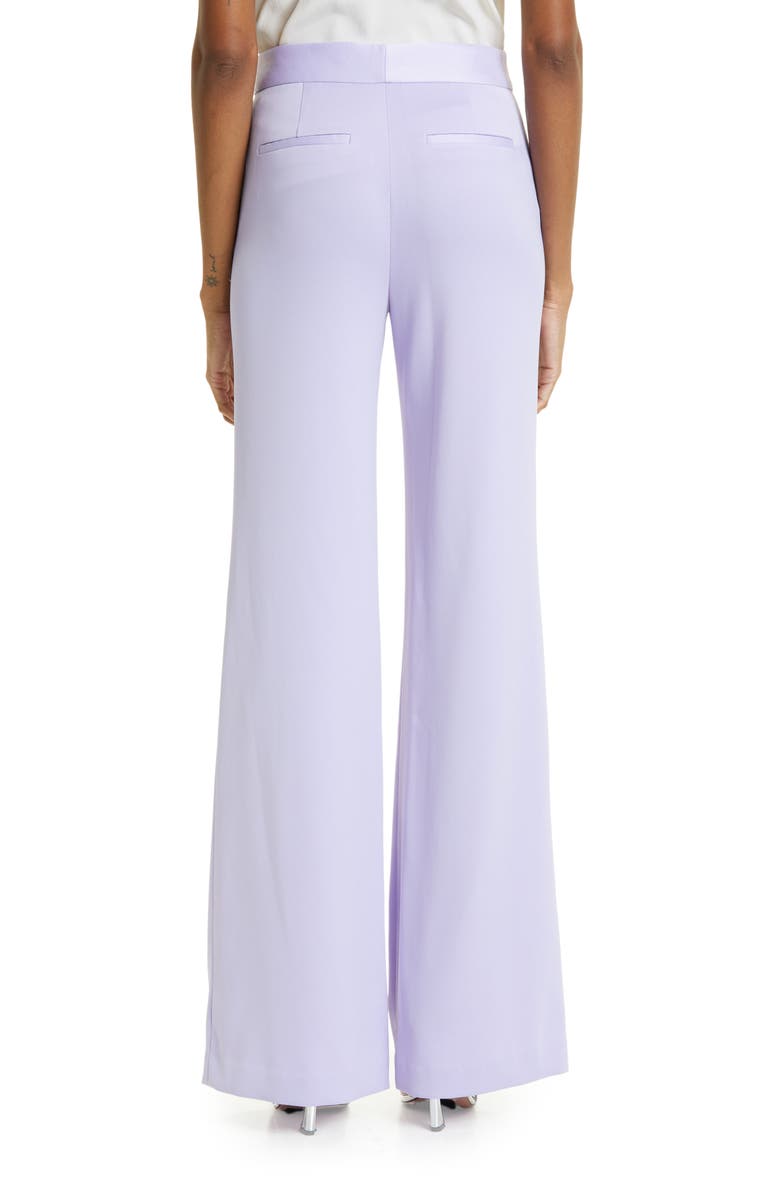 Alice + Olivia Deanna Slim Fit High Waist Bootcut Pants, Alternate, color,