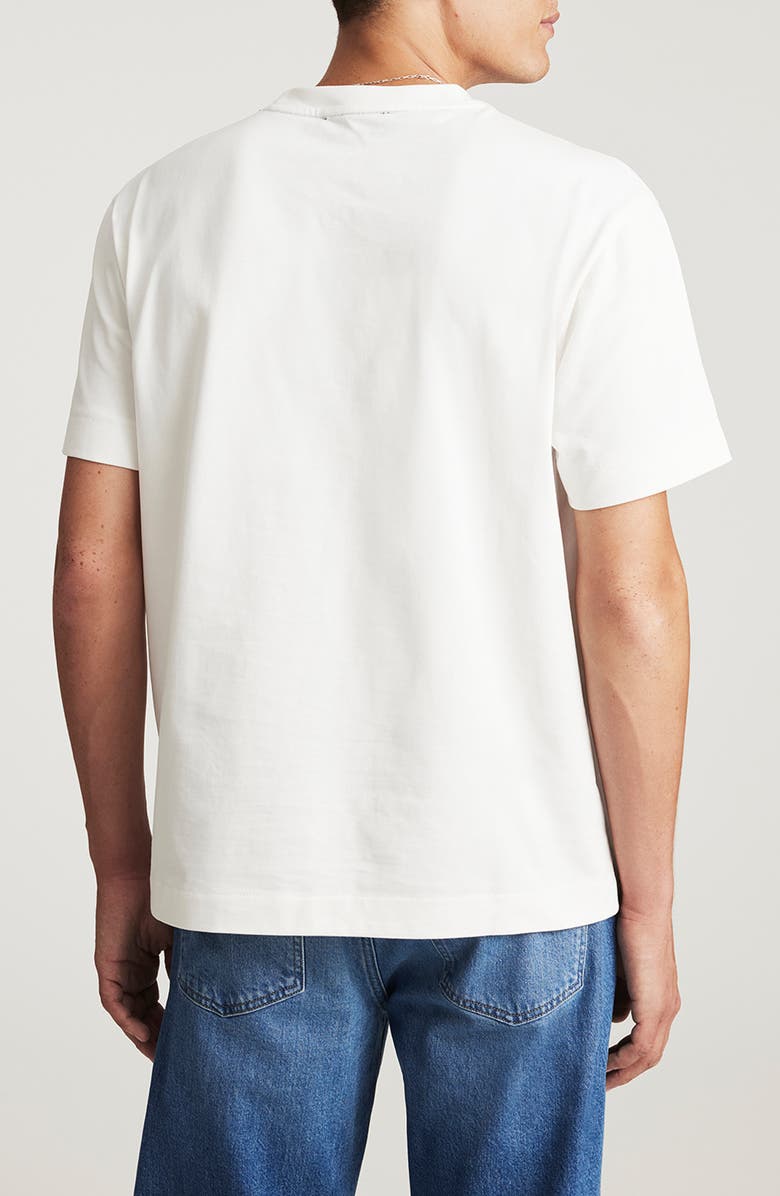 Mavi Jeans Relaxed Fit Cotton T-Shirt, Alternate, color, Antique White