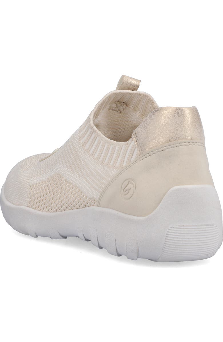 REMONTE Liv 18 Knit Sneaker, Alternate, color, Vanilla-Weiss/ Crema/ Muschel