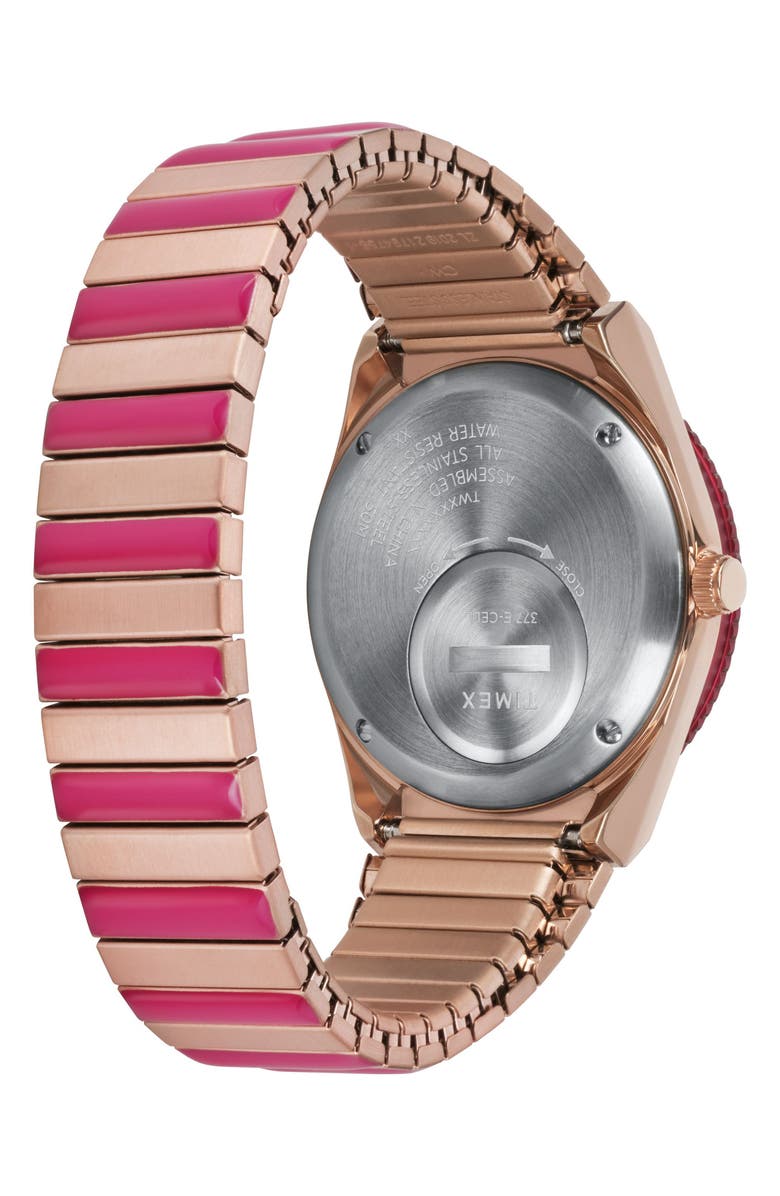 Timex<sup>®</sup> Q Timex Bracelet Watch, 36mm, Alternate, color, Pink