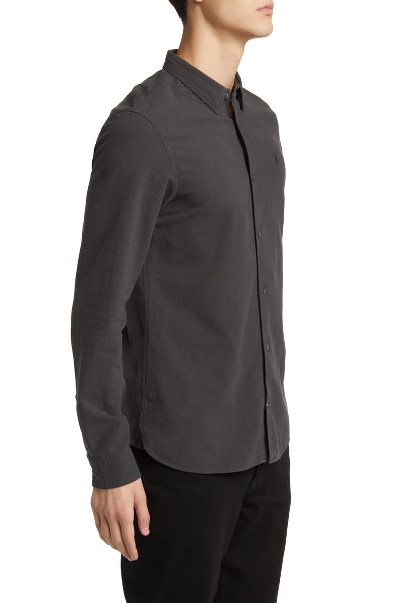 AllSaints Lovell Slim Fit Button-Up Shirt, Alternate, color, 