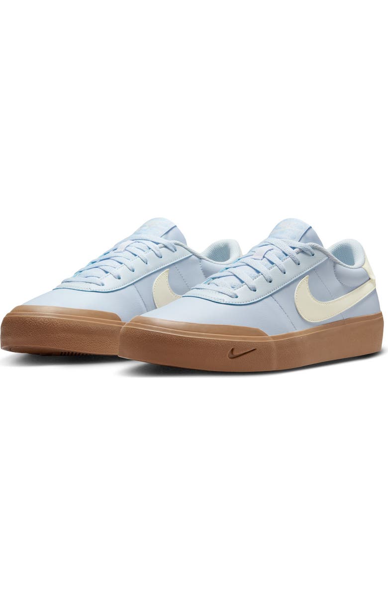 Nike Court Shot Sneaker, Main, color, Blue Tint/ Sail/ Light Brown