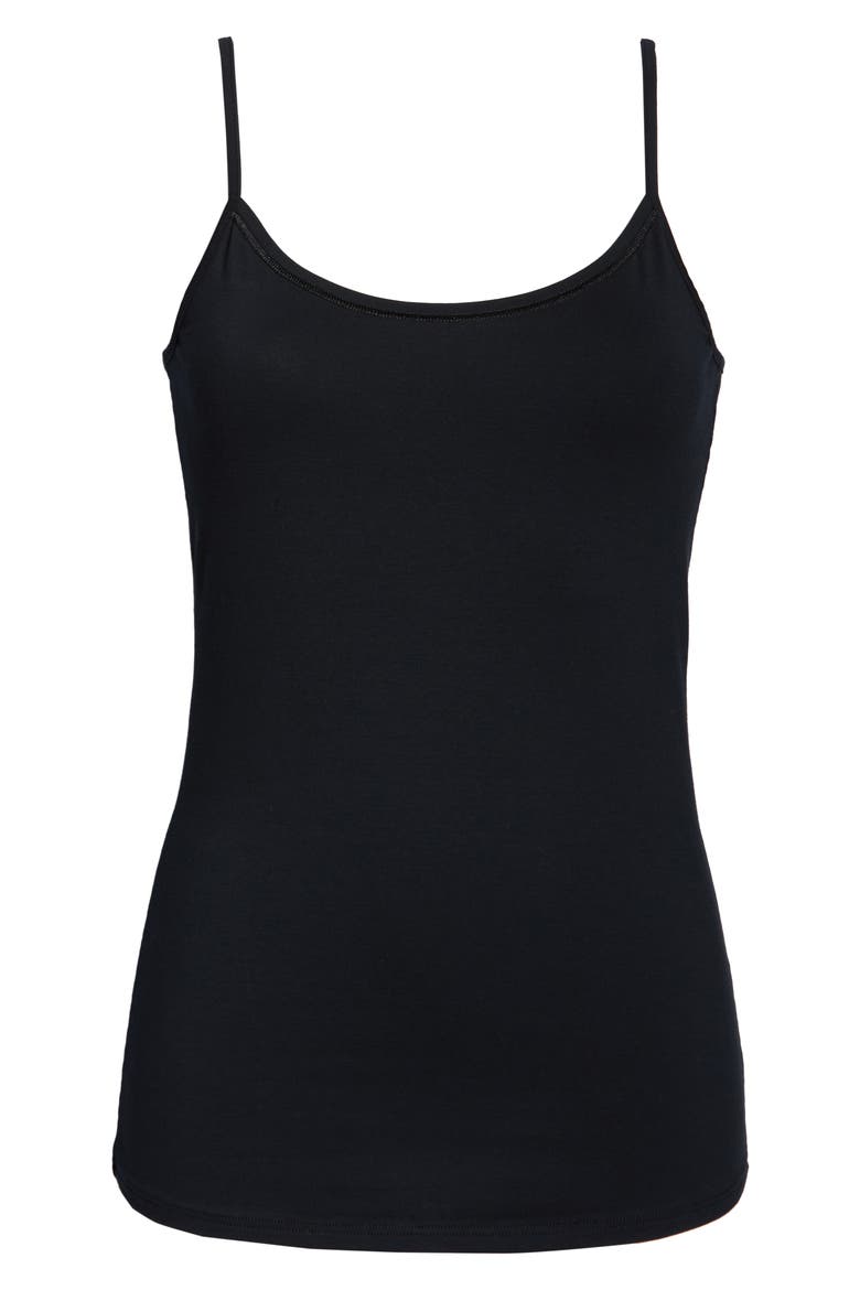 Cotton Sensation Camisole, Alternate, color, BLACK