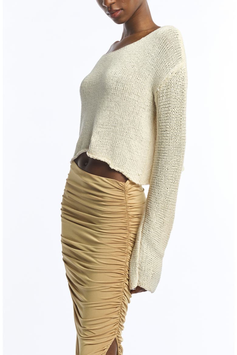 Sawyer Lightweight Sweater, Alternate, color, Ivory
