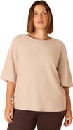 Live Unlimited Short Sleeve Knitted Sweater