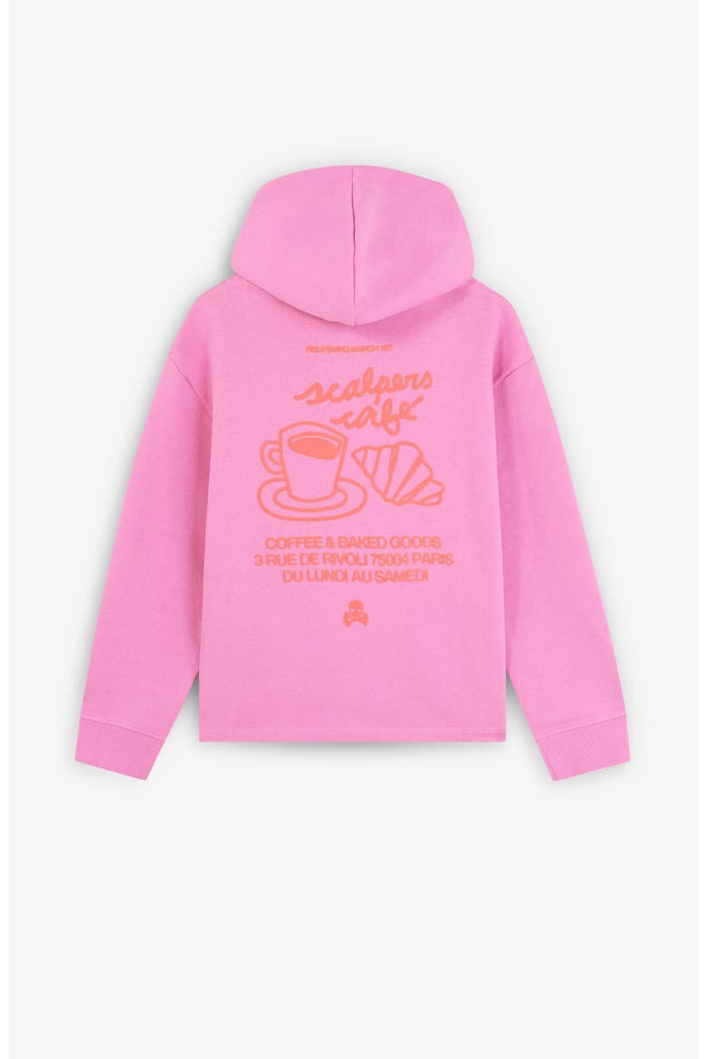 Croissanthoodie Girls, Alternate, color, Pink