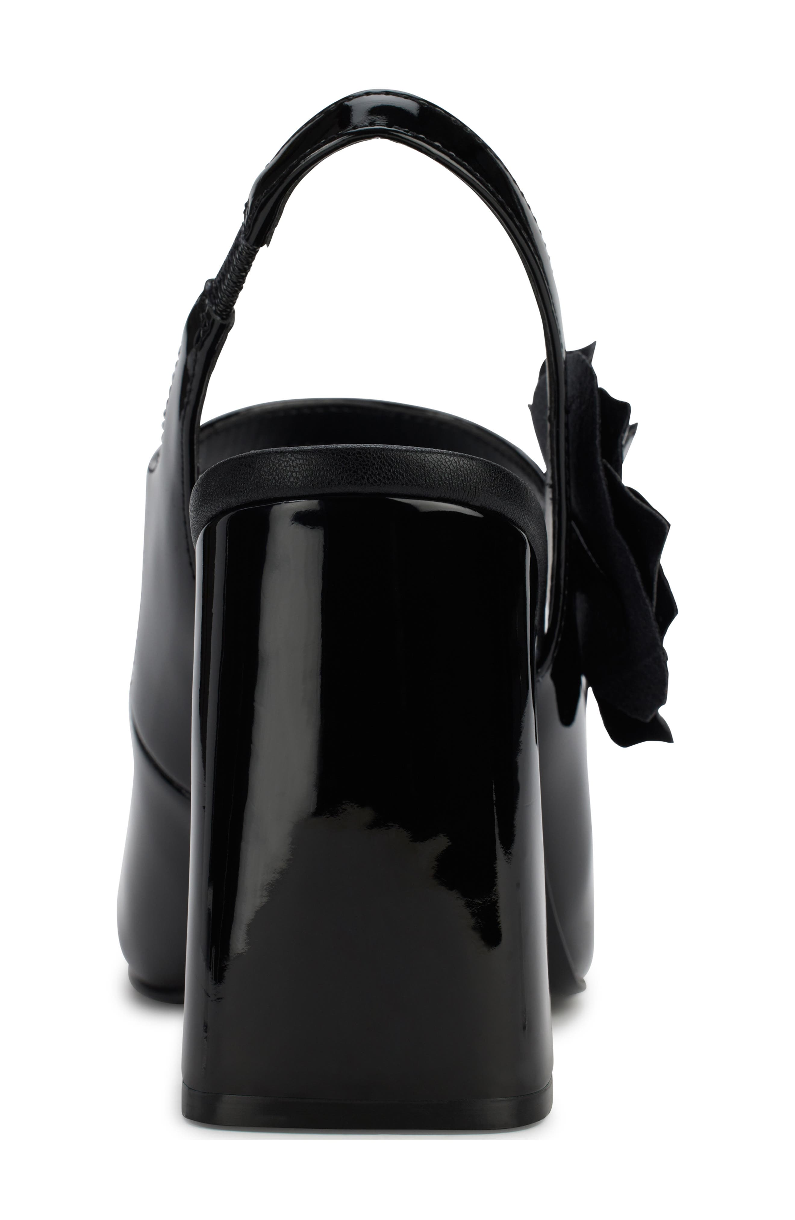 KARL LAGERFELD PARIS Pierra Slingback Pump, Alternate, color, Black