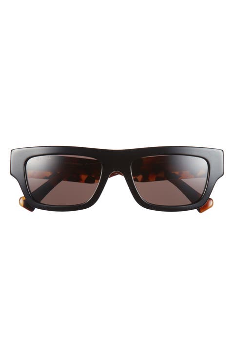 55mm Rectangular Sunglasses