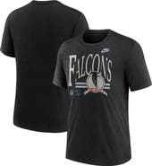 Nike Men's Nike Heather Black Atlanta Falcons Rewind Tri-Blend T-Shirt