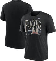 Nike Men's Nike Heather Black Atlanta Falcons Rewind Tri-Blend T-Shirt