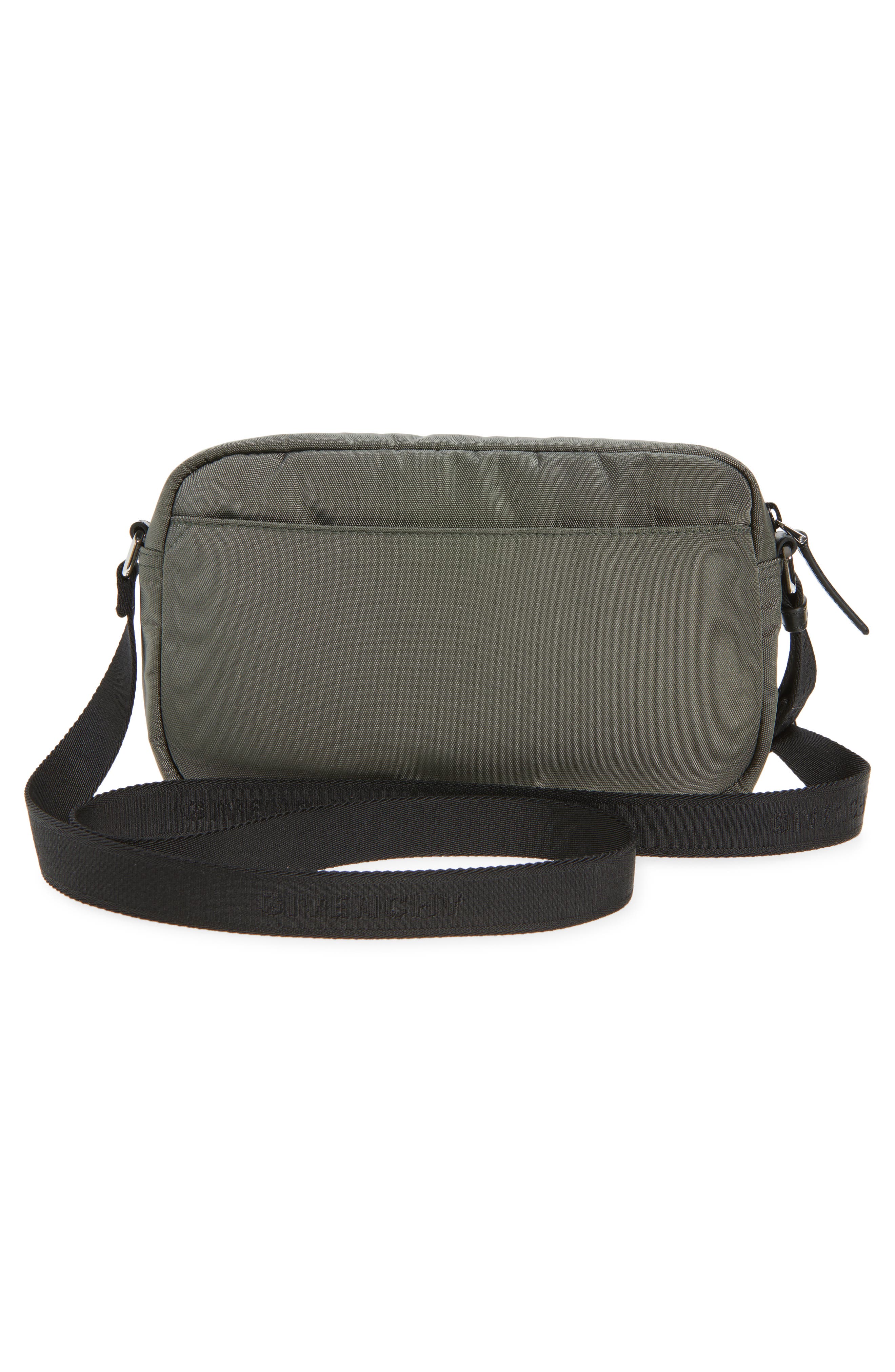 Givenchy Essential U Canvas Crossbody Camera Bag, Alternate, color, Salvia