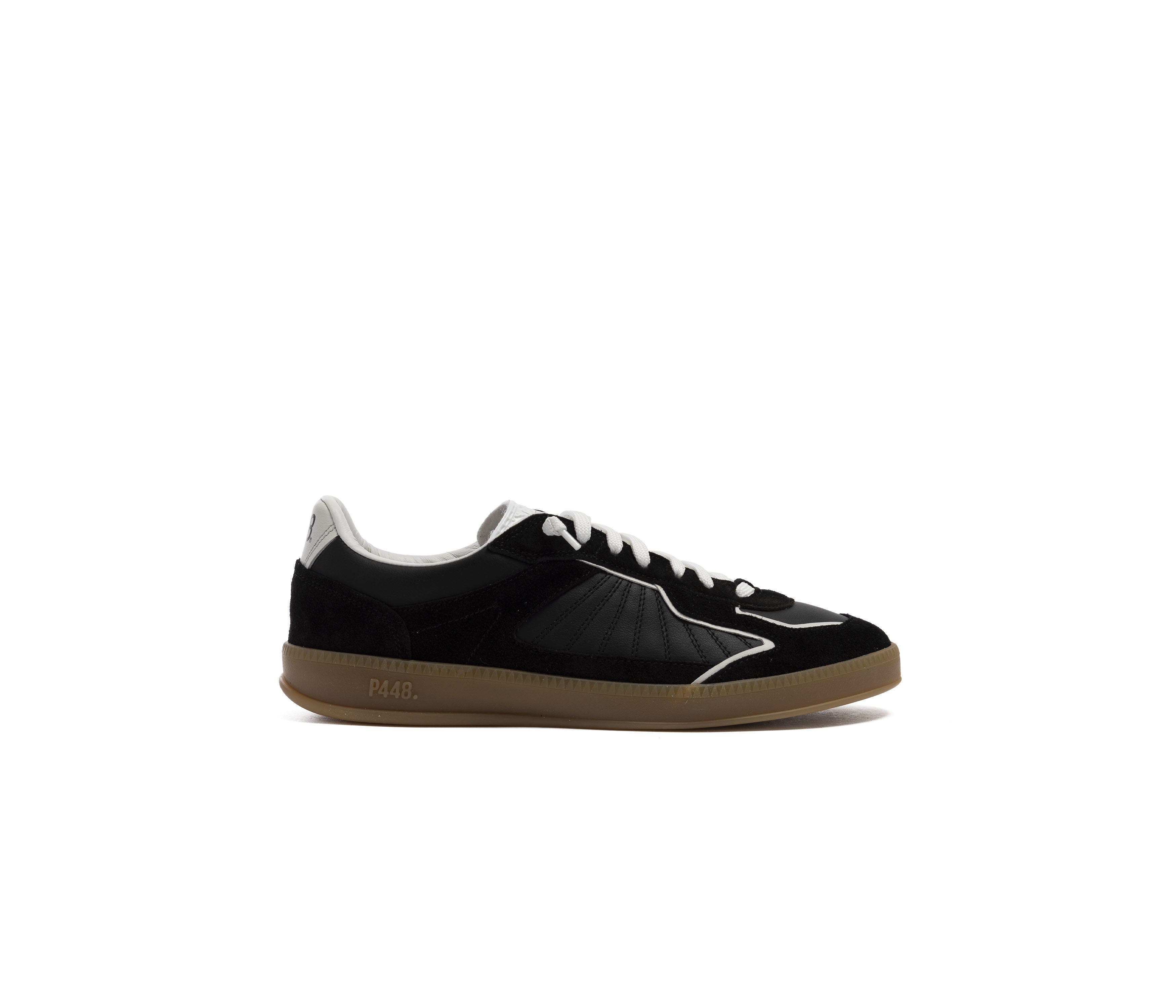 P448 Marte Sneaker, Main, color, Black/White