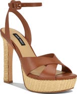 Nine West Ankle Strap Platform Sandal