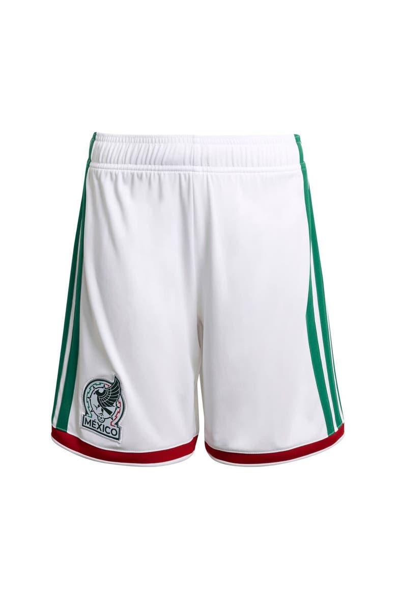 Youth adidas  White Mexico National Team FIFA x World Cup Replica Shorts, Main, color, White