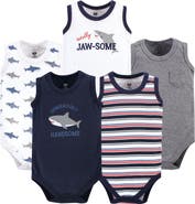 Hudson Baby Soft Cotton Sleeveless Bodysuits