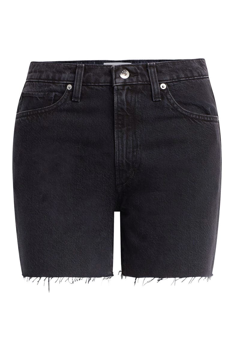 The Dylan Denim Cutoff Shorts, Alternate, color, NOCTURNE