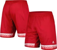 adidas Men's adidas Scarlet Nebraska Huskers Swingman Replica Basketball Shorts