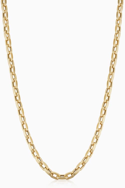 Oradina Samson Link Chain In 10k Yellow Gold
