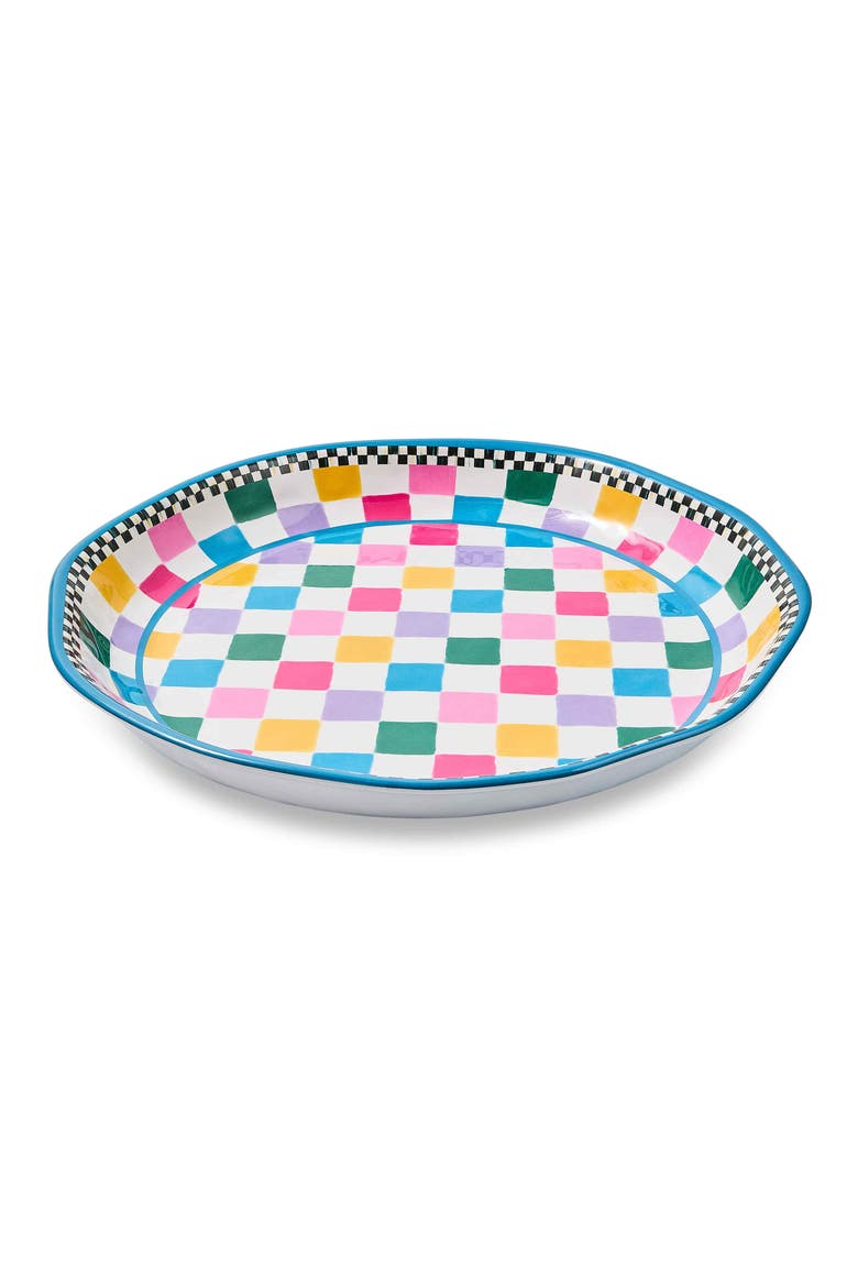 Jamboree Large Melamine Platter, Main, color, BLUE MULTI