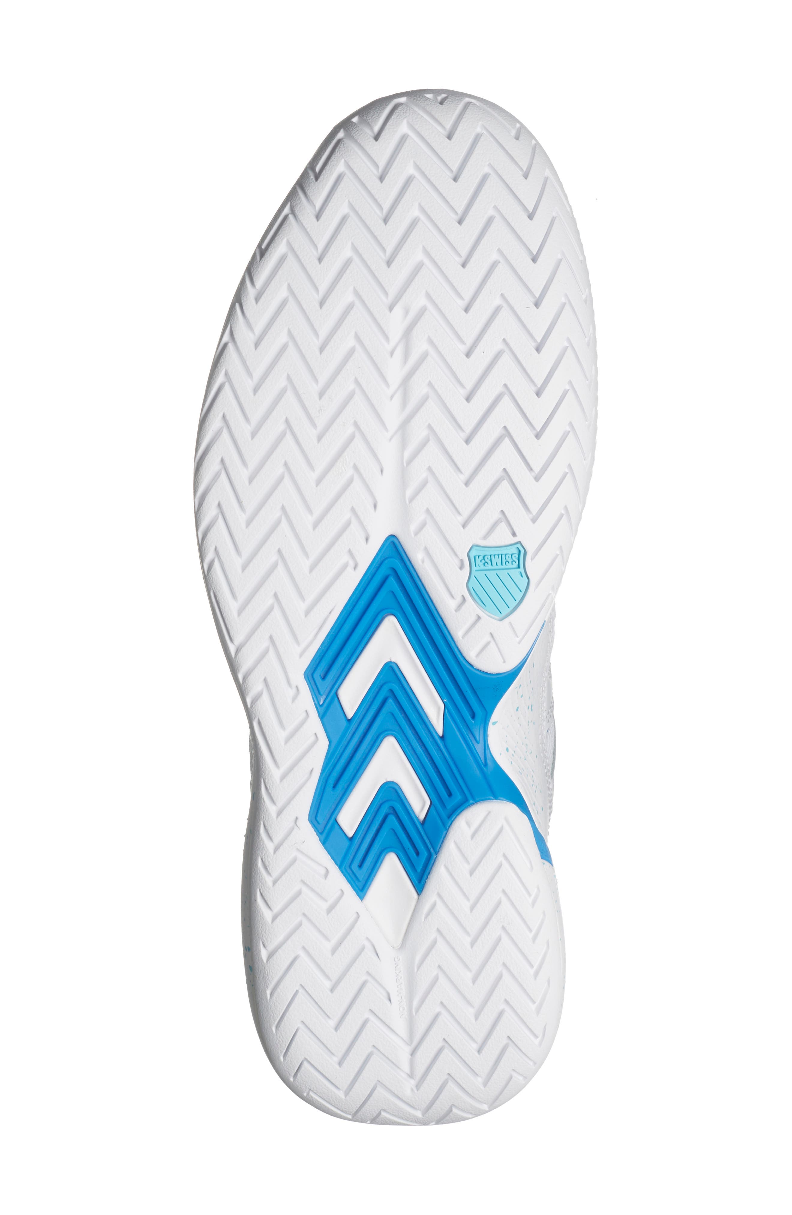 K-Swiss Tura Team Court Sneaker, Alternate, color, White/ Brillant Blue/ Black