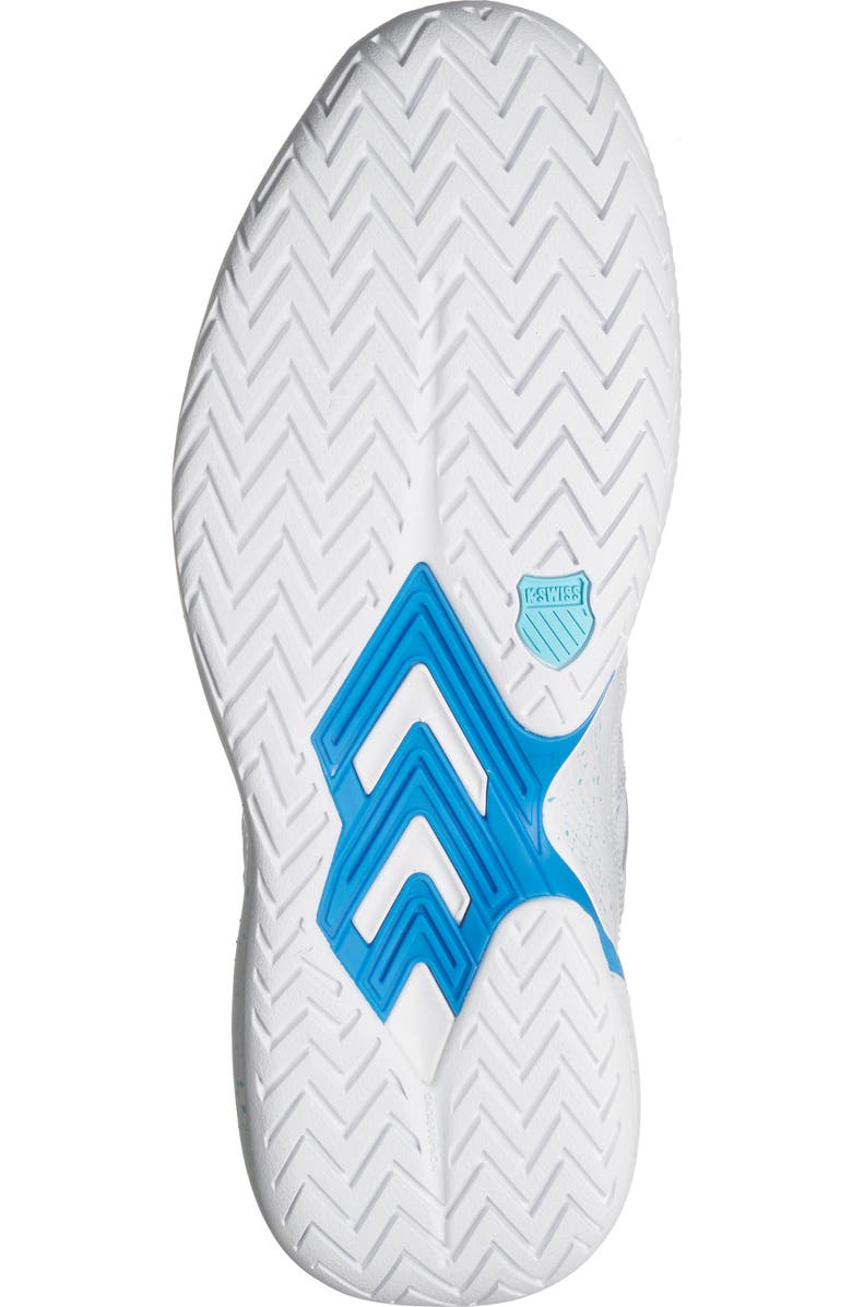 K-Swiss Tura Team Court Sneaker, Alternate, color, White/ Brillant Blue/ Black