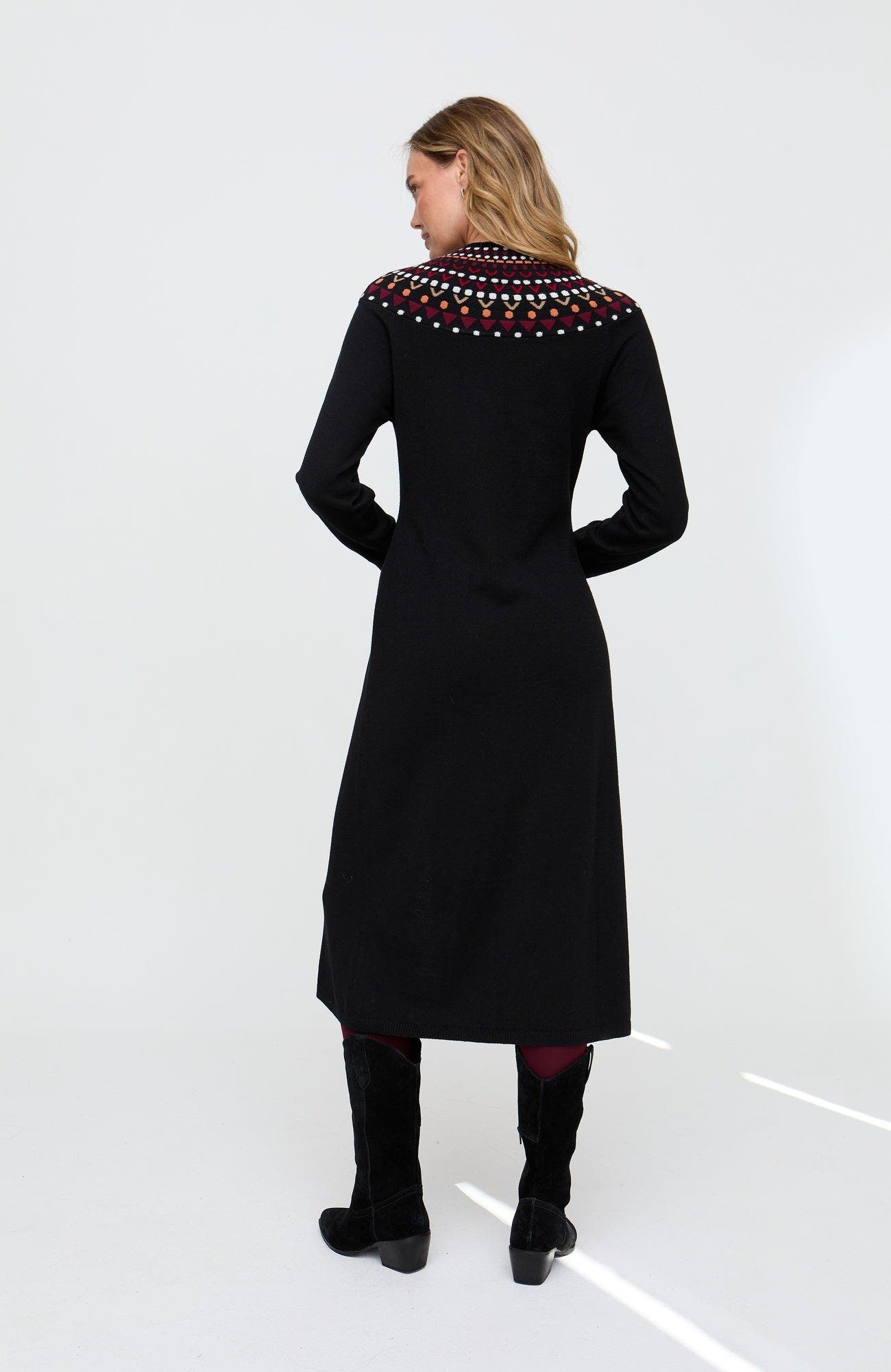 Jethro Geometric Printed Maxi Dress - image 2