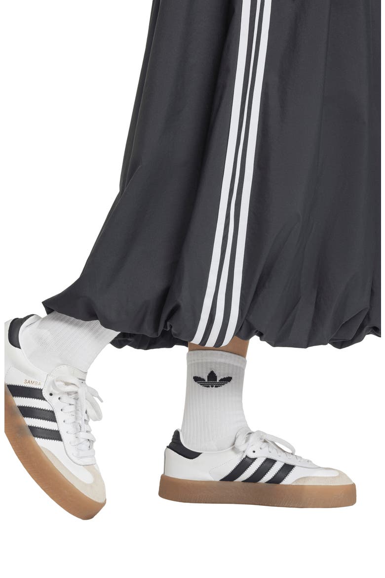 Long Balloon Skirt, Alternate, color, BLACK