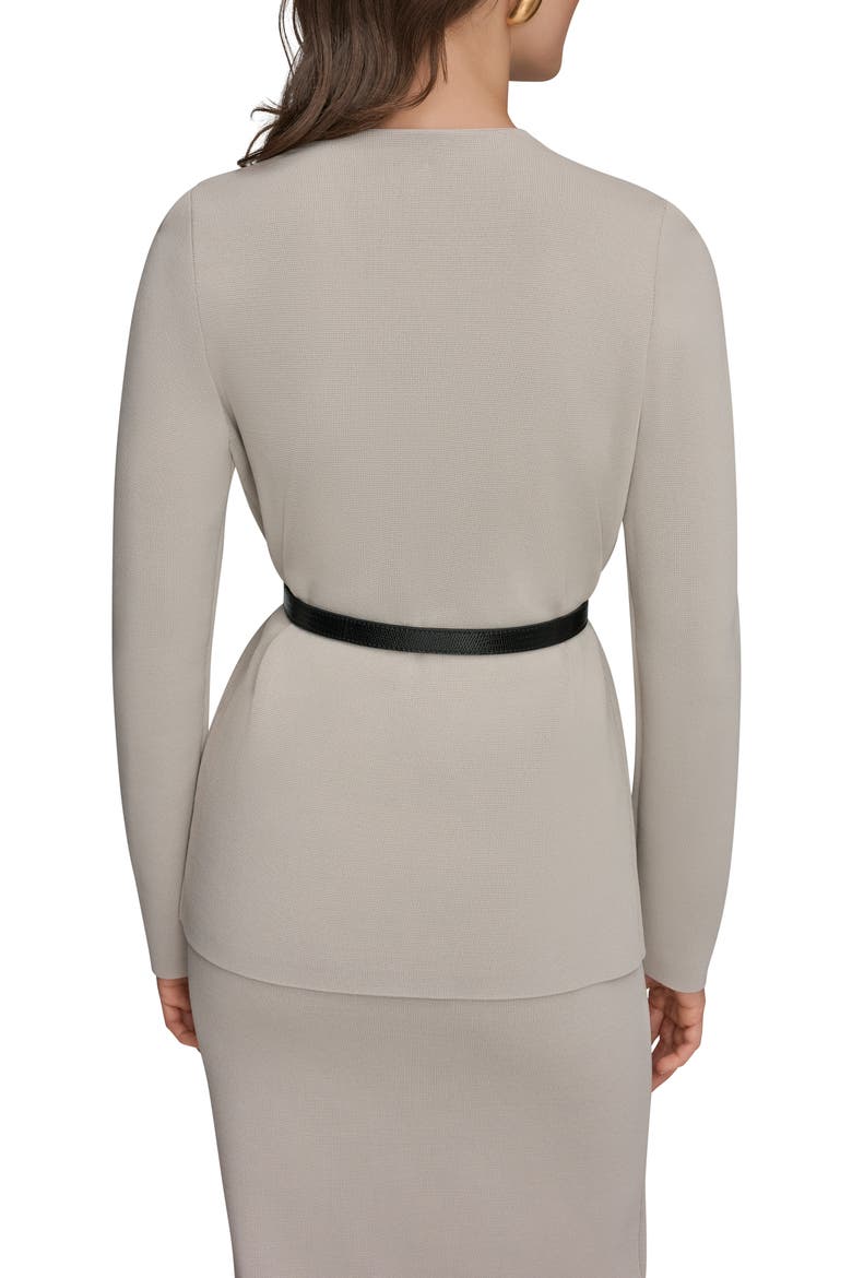 Belted Sweater Blazer, Alternate, color, TUSCAN GREY