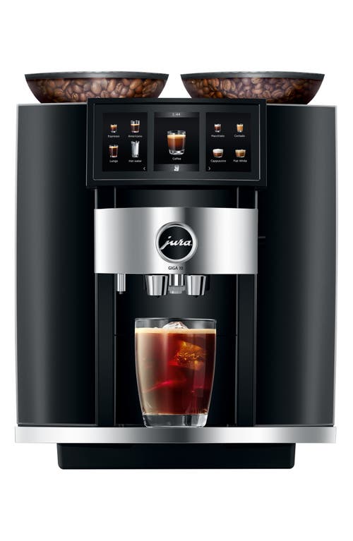 Jura Giga 10 Automatic Coffee Machine In Black