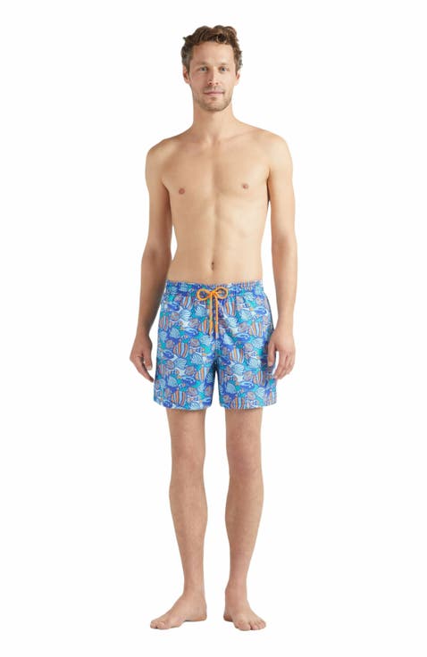 Men's Fishy Dance Swim Trunks