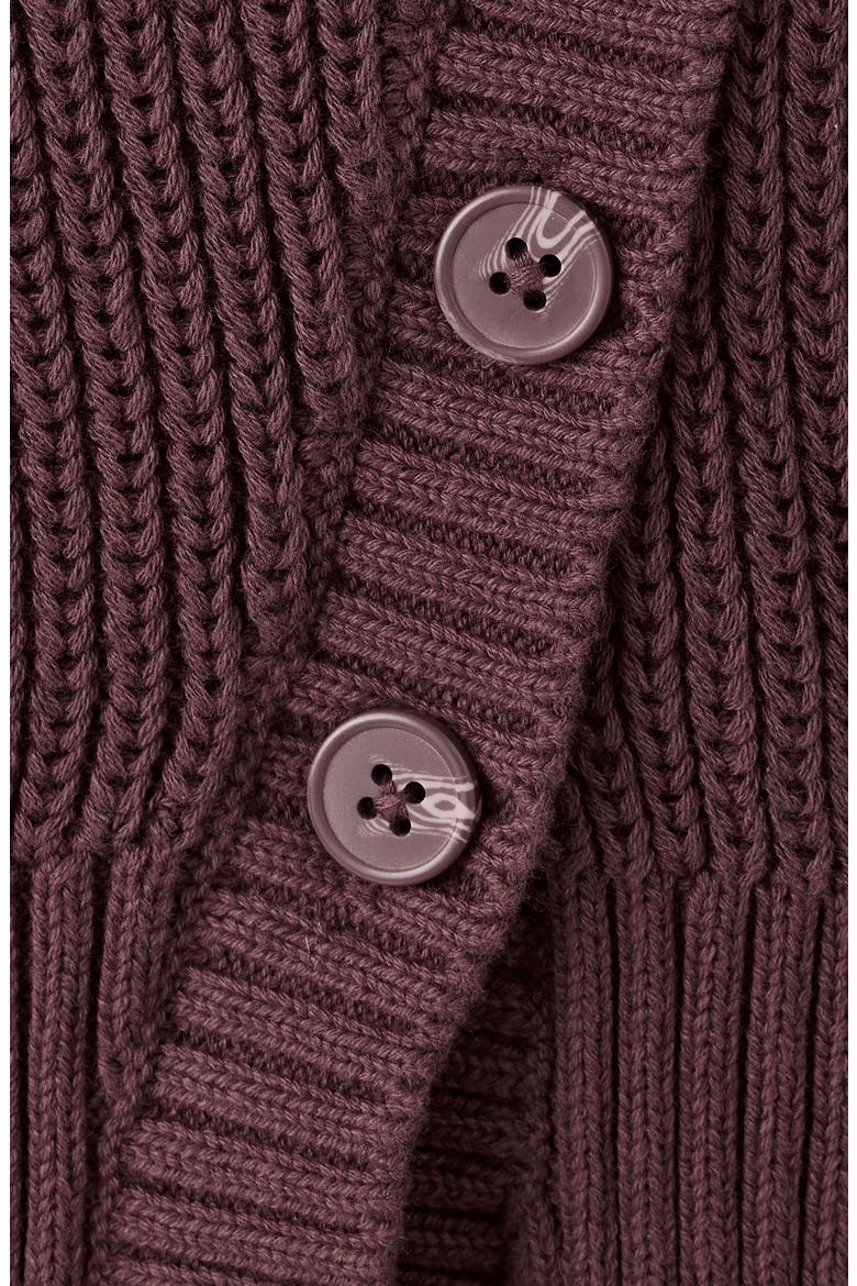 Cutout Detail Knit Sweater, Alternate, color, BURGUNDY