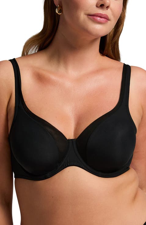 Mesh Non-padded Underwired Bra