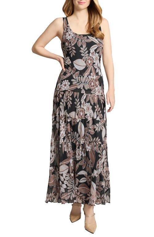 Jones New York Womens Printed Round Neck Sleeveless Chiffon Dress Xs Pxl