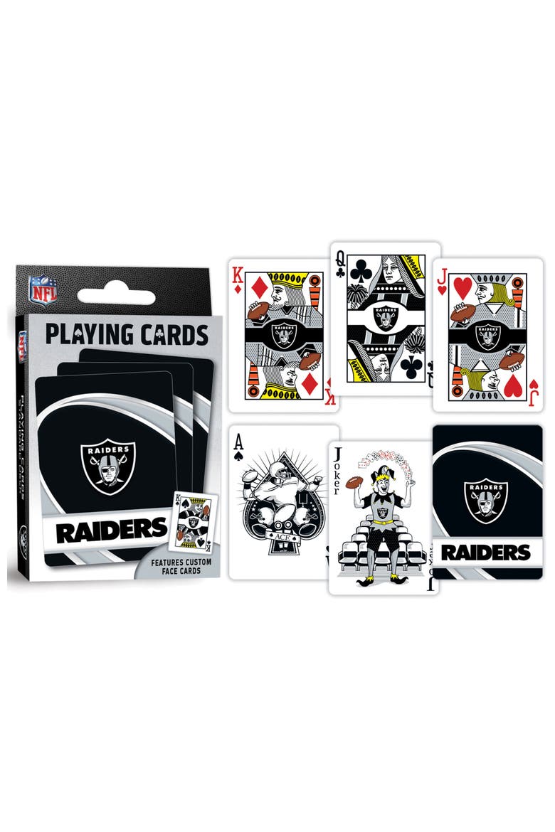 Las Vegas Raiders Playing Cards, Alternate, color, Multicolor