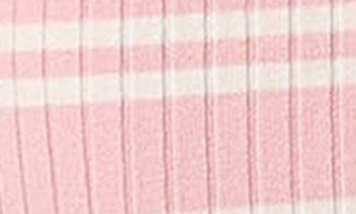 Petal And Pup Petal & Pup Eliana Long Sleeve Rib Sweater Maxi Dress In Pink