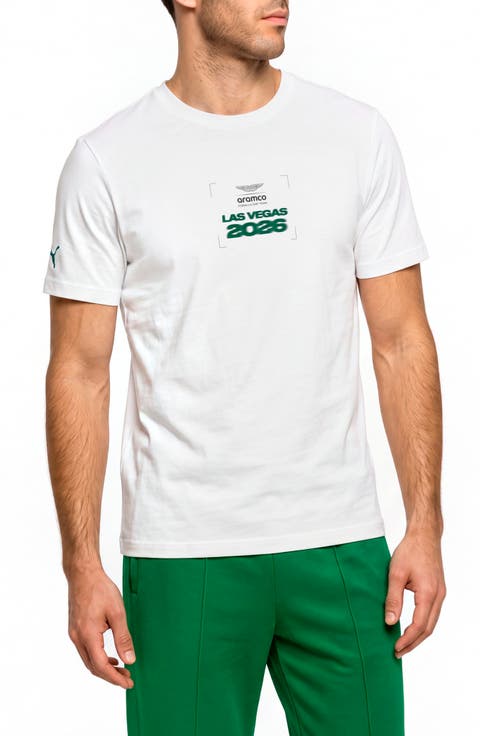 AMF1 Las Vegas Grand Prix Cotton Graphic T-Shirt