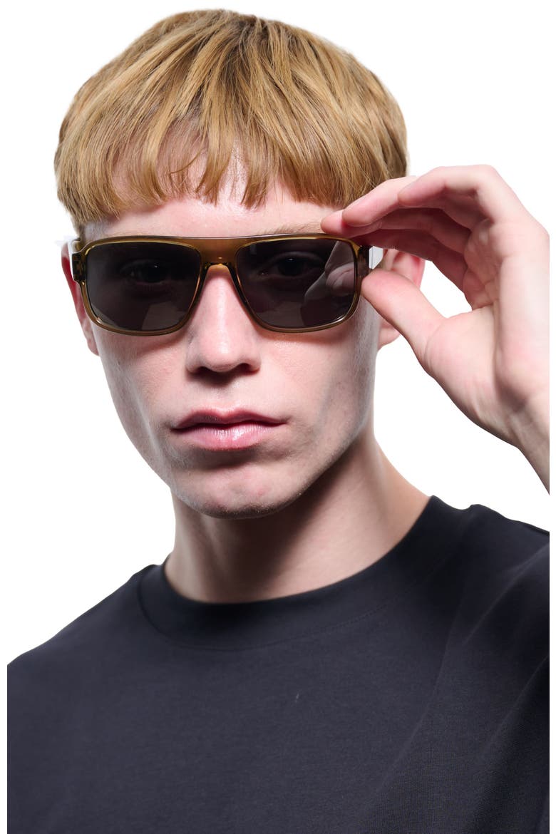 Levi Sunglasses, Alternate, color, Brown Olive