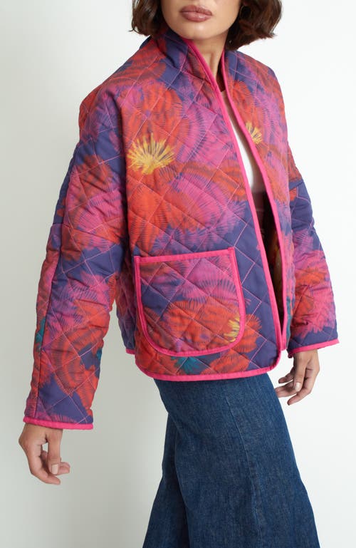 Florencia Davalos Marcia Reversible Jacket In Multi