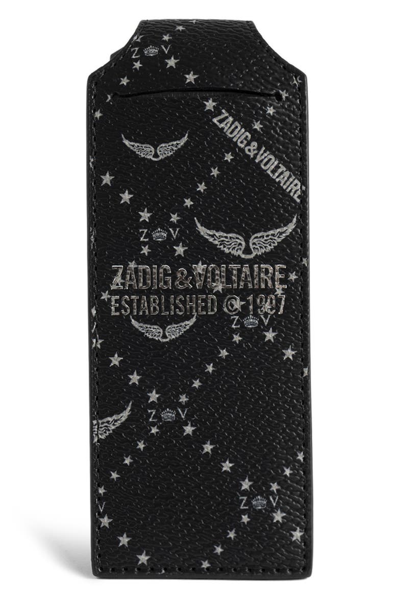 Z Luggage Tag, Main, color, BLACK